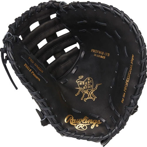 Rawlings Heart Of The Hide 12.5" First Base Mitt: PROFM18-17B - Image 2