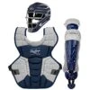 Rawlings Adult Navy/White VELO 2.0 Catcher's Gear Box Set: CSV2A-N/W