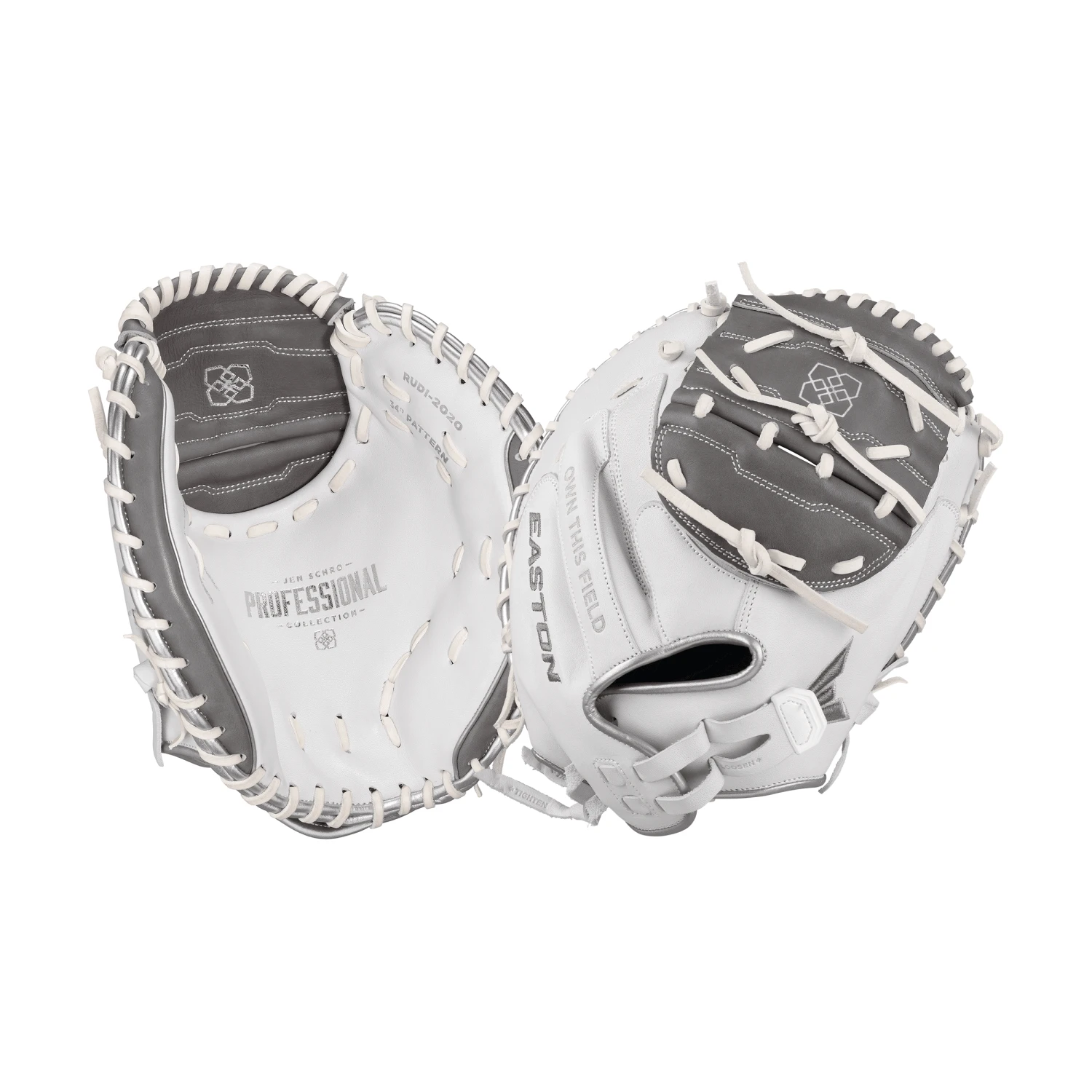 Easton Professional Collection 34" Jen Schroeder Fastpitch Catcher's Mitt: RUDI2020 - Image 3