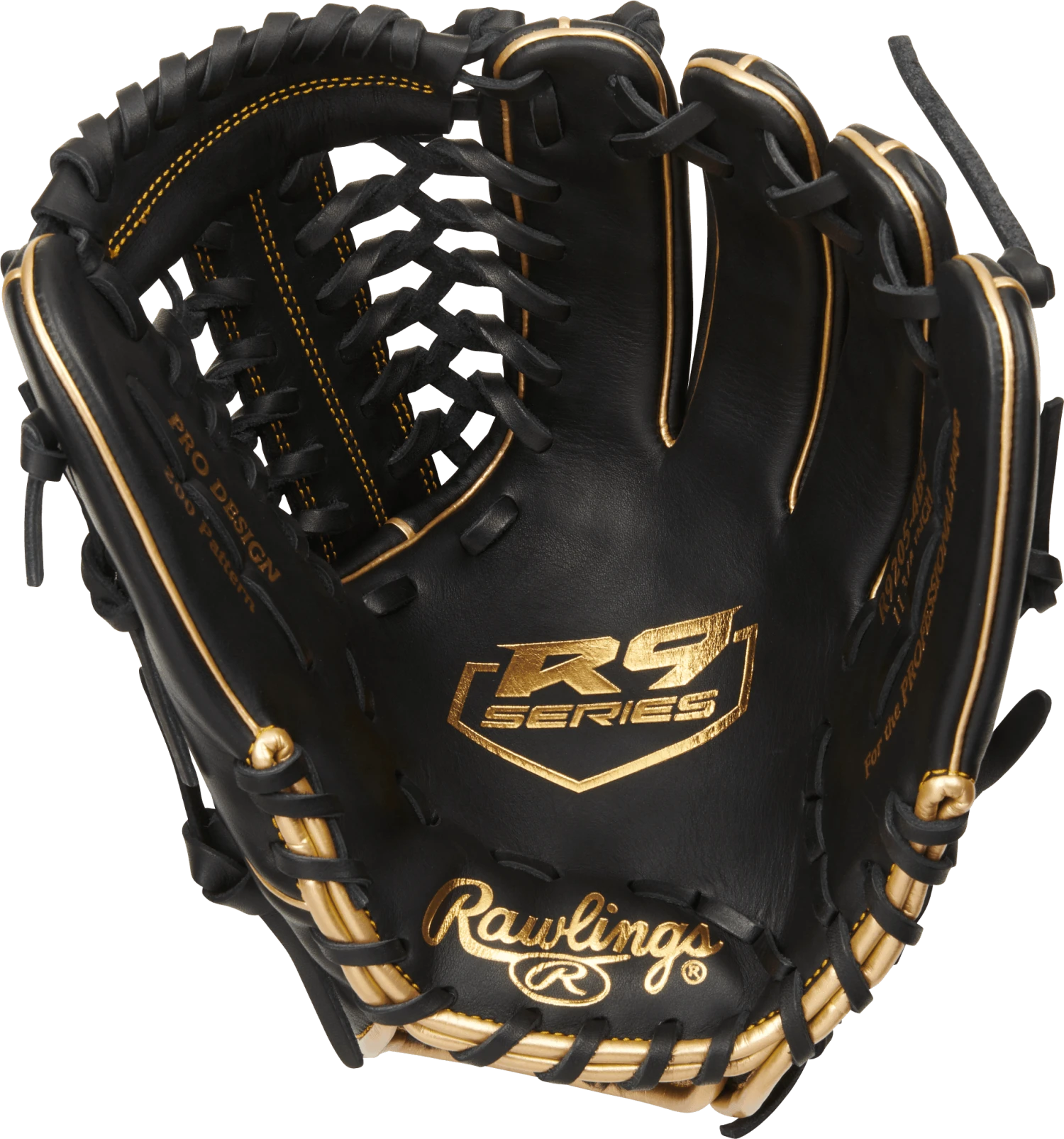 Rawlings R9 11.75" Infield/Pitcher's Baseball Glove: R9205-4BG - Image 2