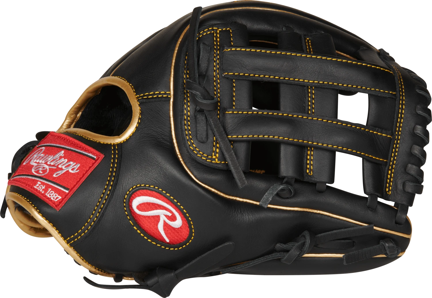 Rawlings R9 11.75" Infield Baseball Glove: R9315-6BG - Image 3