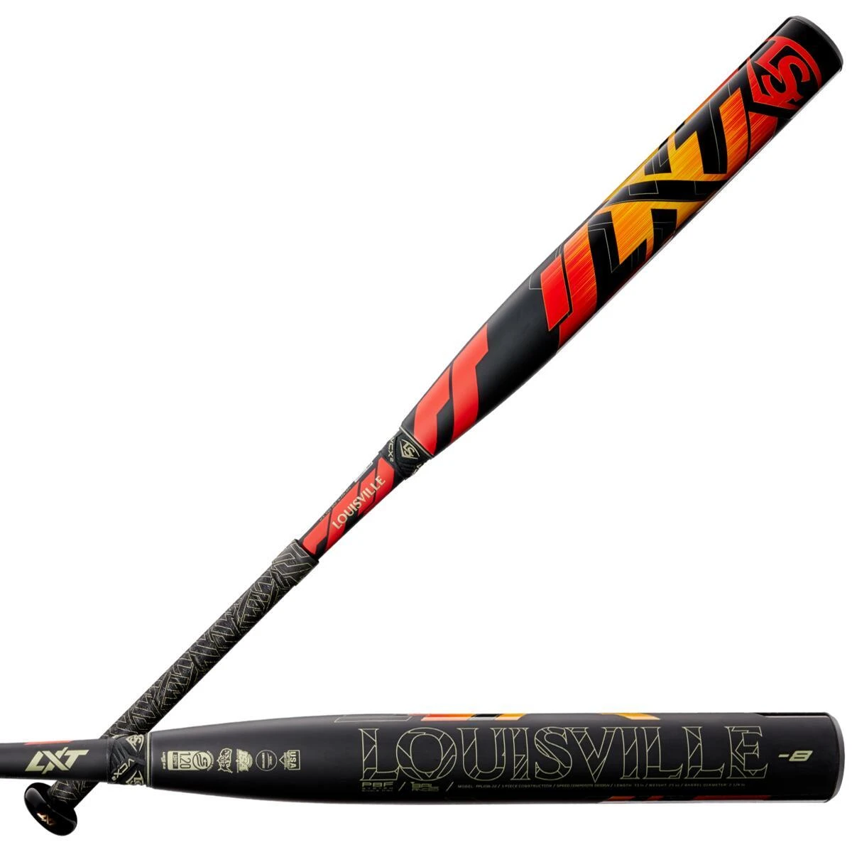 2022 Louisville Slugger LXT (-8) Fastpitch Softball Bat: WBL2545010 - Image 2