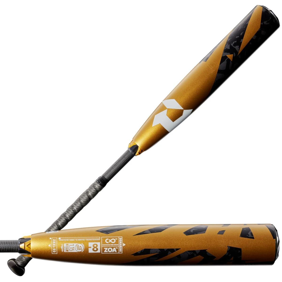 2022 DeMarini Zoa (-8) USSSA Baseball Bat: WTDXZ8Z-22 - Image 2